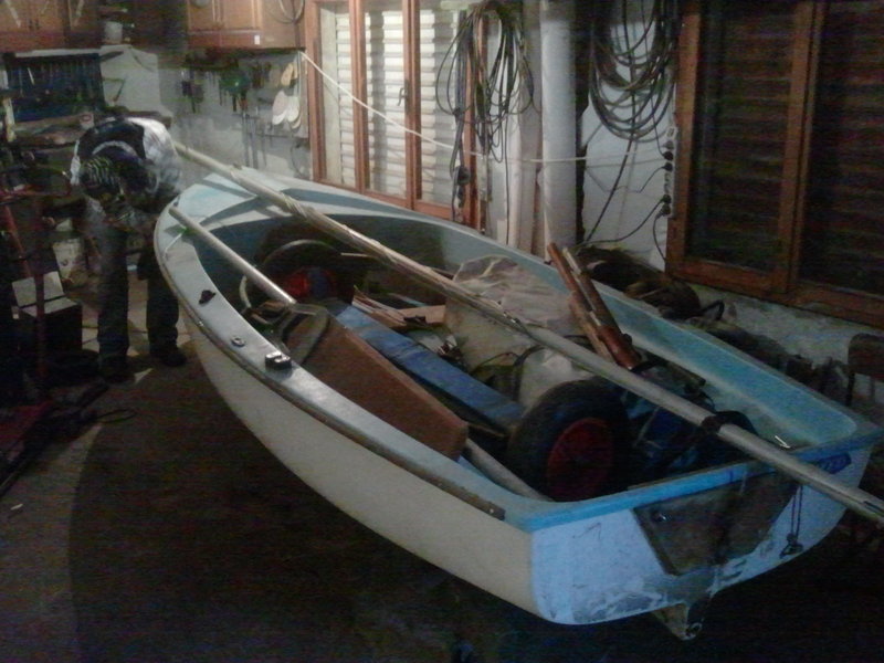 Adesso fa la nanna in garage.jpg